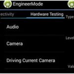 micro volume through the Android engineering menu